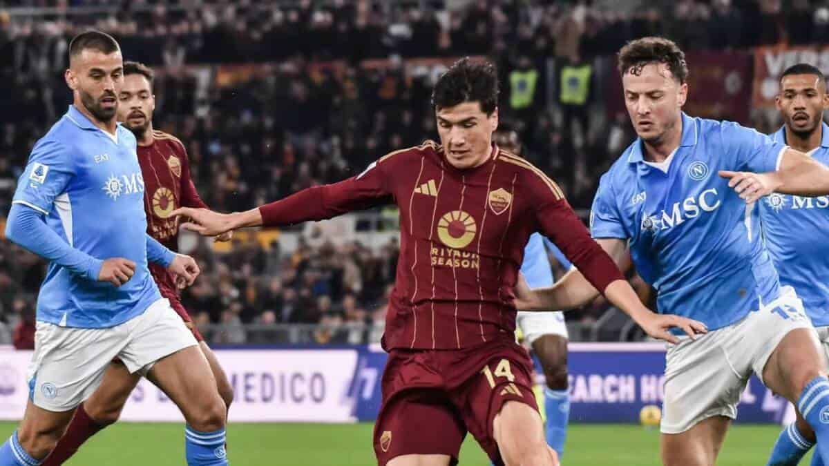 Roma Napoli 1 1: Gli azzurri soffrono sempre con le piccole