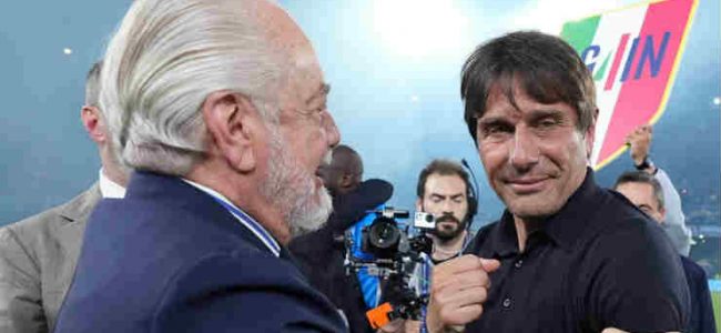 De Laurentis e Conte (LaPresse) Napolipiu