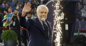De Laurentiis tra Conte e il futuro: «Il secondo scudetto è stato un thriller»