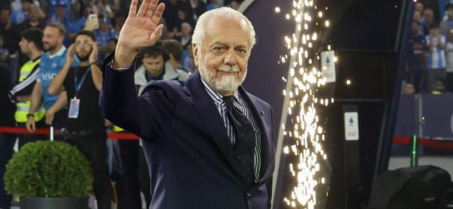 Aurelio De Laurentiis - fonte LaPresse -Napolipiu