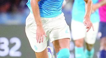 Lucca, primo gol con il Napoli: «Sto sputann sang»