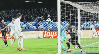 Corriere dello Sport: “Napoli, notte di riscossa: 2-0 al Qarabag nel segno di Maradona”