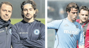 Calaiò, il gol più bello in Terza Categoria: giocare con suo figlio