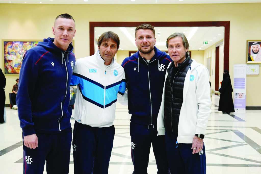 Napoli verso la finale: Conte prova le ultime mosse a Riyadh