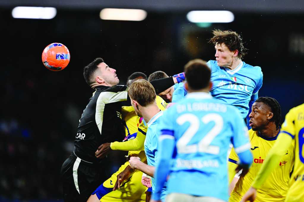 Napoli-Hellas Verona 2-2: gol e highlights