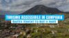 Esplora la Campania: quattro itinerari accessibili tra spiagge e montagne incantevoli.