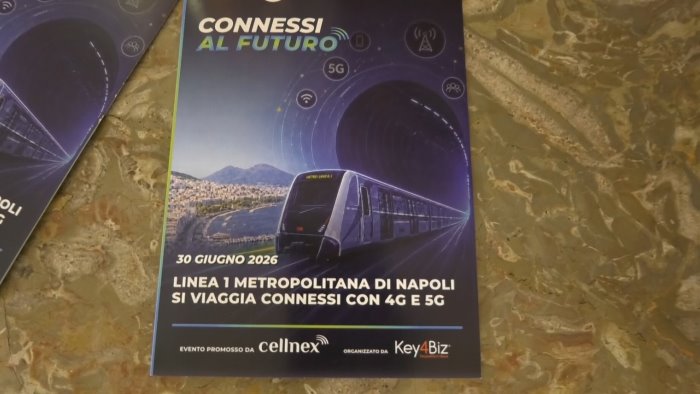 napoli metro linea 1 ora con 4g e 5g per connettivit224 avanzata da Napolipiu.com napoli metro linea 1 ora con 4g e 5g per connettivit224 avanzata