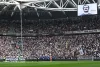 Curva di spalle durante il minuto di silenzio per Mazzola, multa di 10mila euro per la Juventus